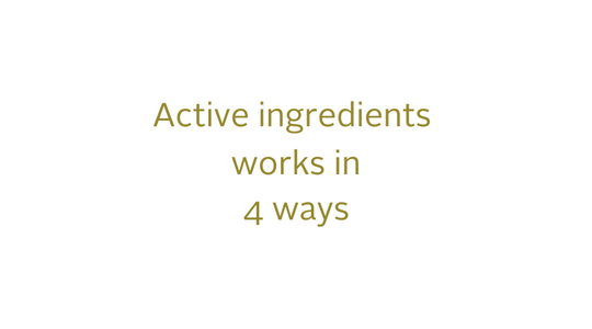 ACTIVE INGREDIENTS IN VACUSLIM 48 WORKS IN 4 WAYS: