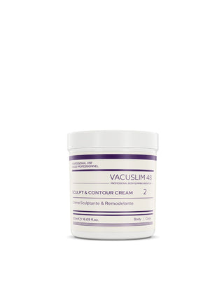 Vacuslim 48 Sculpt & contour cream 2 - Cooling Sculpting Cream for Body Contouring